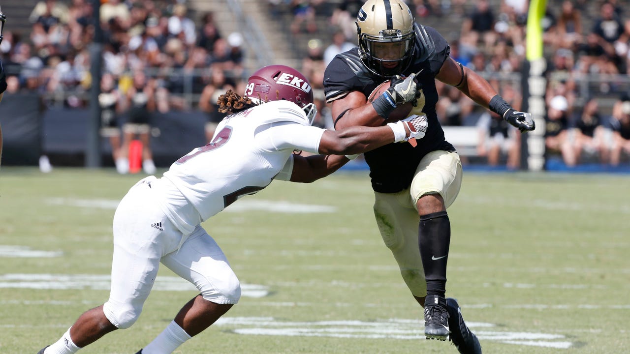 Boilermakers get off to a good start with 45-24 win over EKU